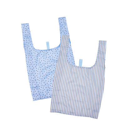 MontiiCo Shopper Bags Set - Cornflower