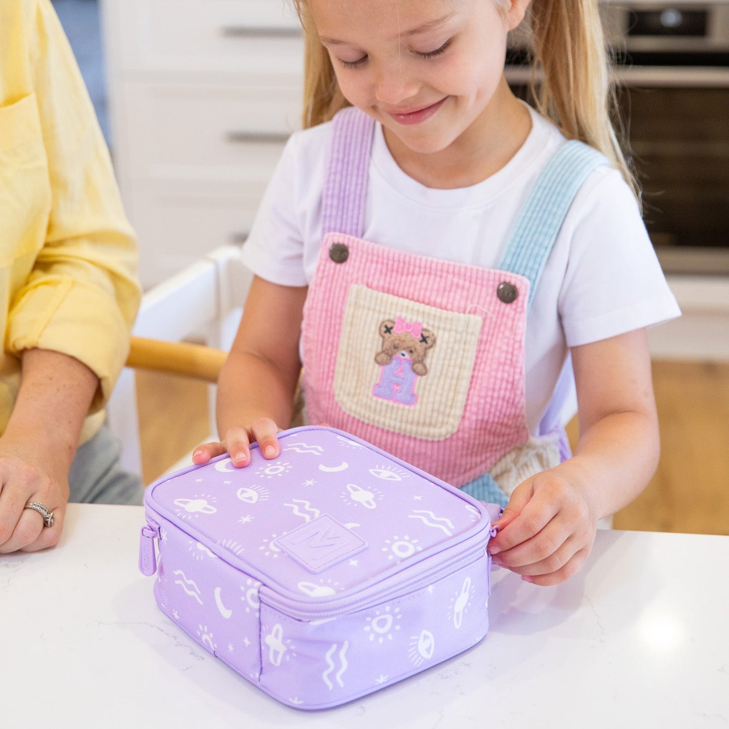 MontiiCo Mini Lunch Bag (Swaggies Collab) - Cosmic Bloom