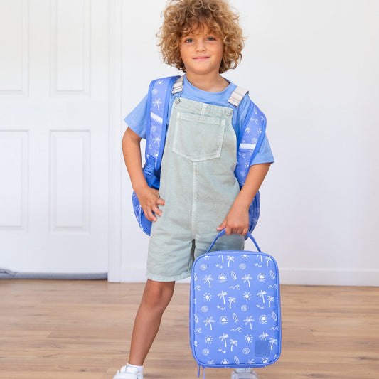 MontiiCo Insulated Large Lunch Bag - Tide Break