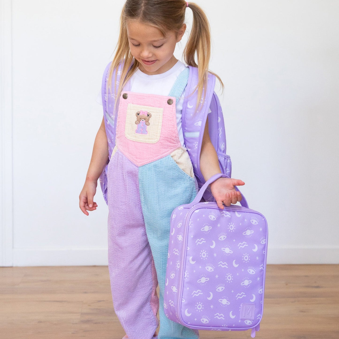 MontiiCo Insulated Large Lunch Bag (Swaggies Collab) - Cosmic Bloom *PREORDER*