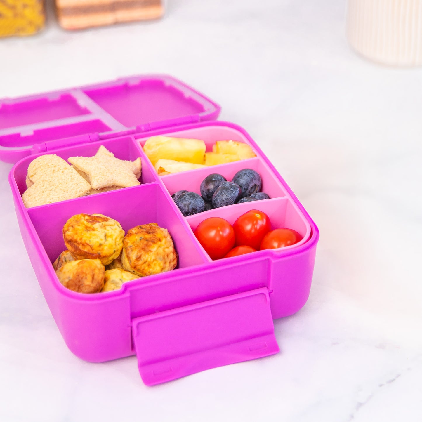 MontiiCo Bite Bento Lunchbox - Assorted Colours