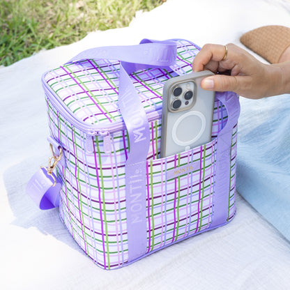 MontiiCo Insulated Midi Cooler Bag - Berry Patch *PREORDER*