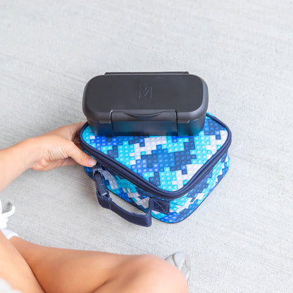 MontiiCo Mini Lunch Bag - Block Land *PREORDER*