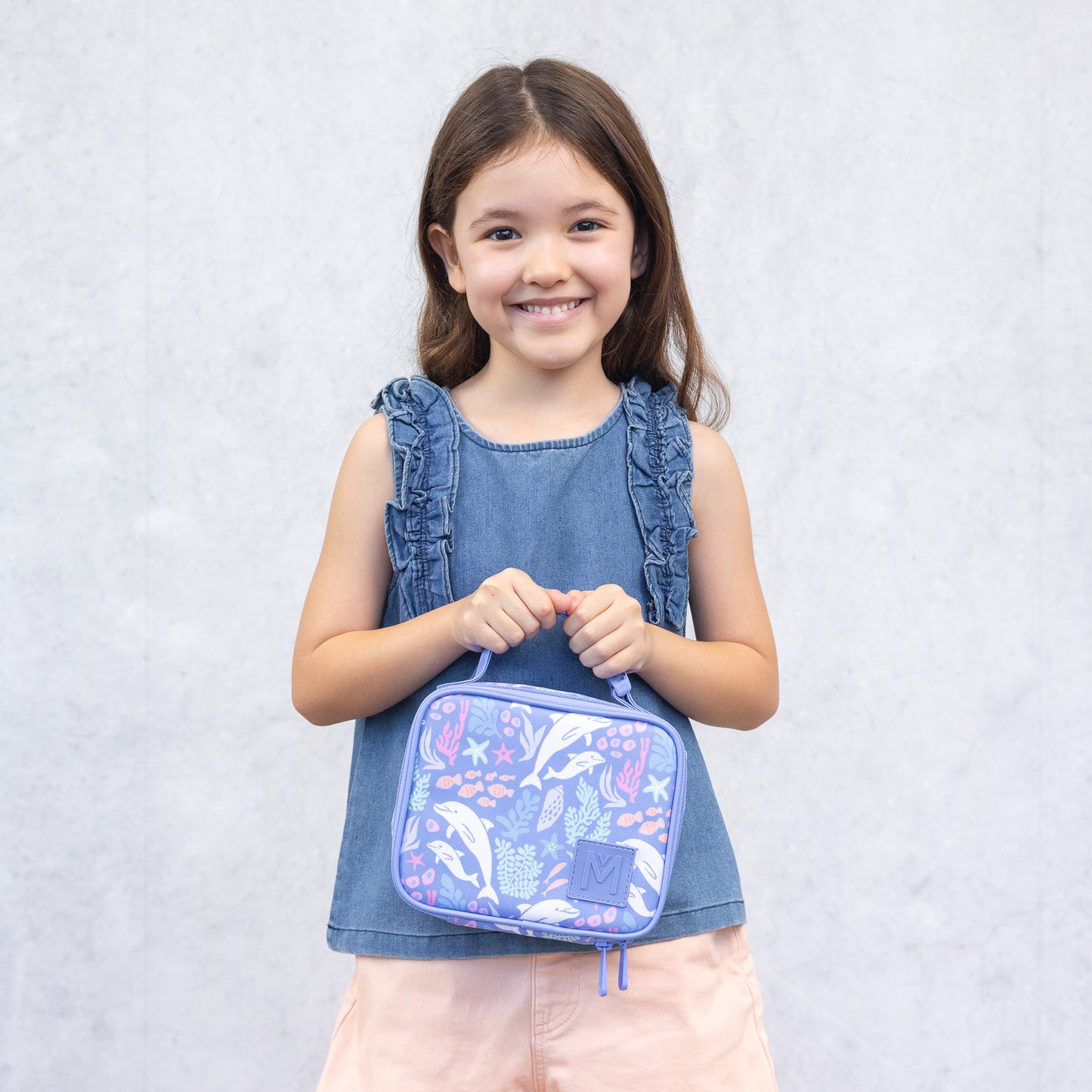 MontiiCo Mini Lunch Bag - Dolphin Dreams
