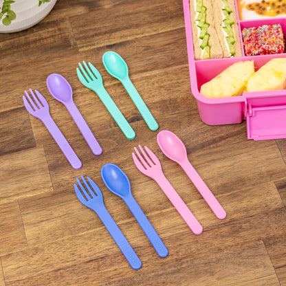 MontiiCo Out & About Cutlery Set - Assorted Colours