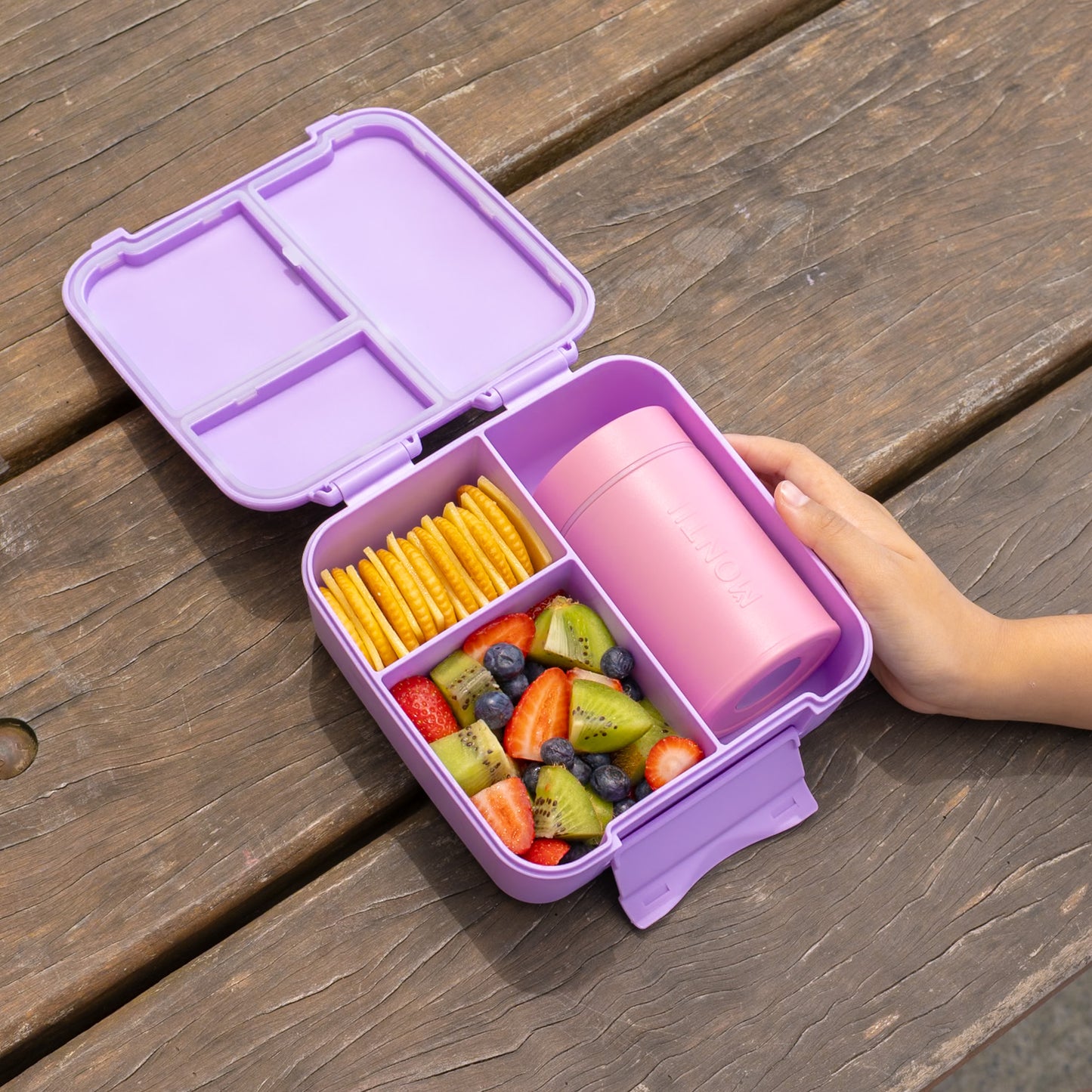 MontiiCo Insulated 260ml Snack Pot - Assorted Colours