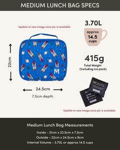 MontiiCo Medium Lunch Bag - Galactic
