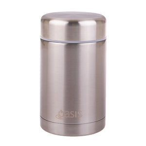 Oasis 450ml Stainless Steel Food Flask - Choice of 7 Colours