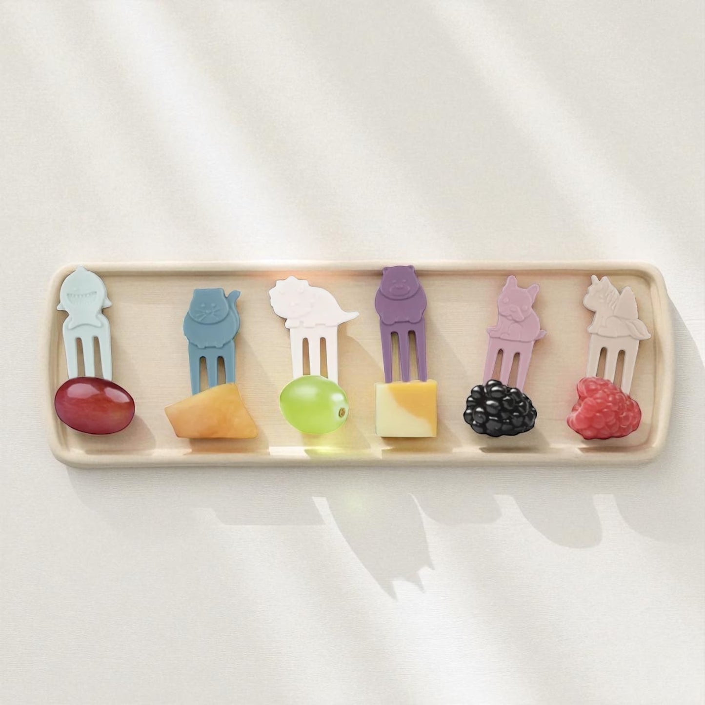 Melli Luxe Food Picks / Forks - Animals