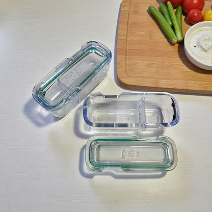 Joie Clear Lunch Snack & Dip - 2 Pack