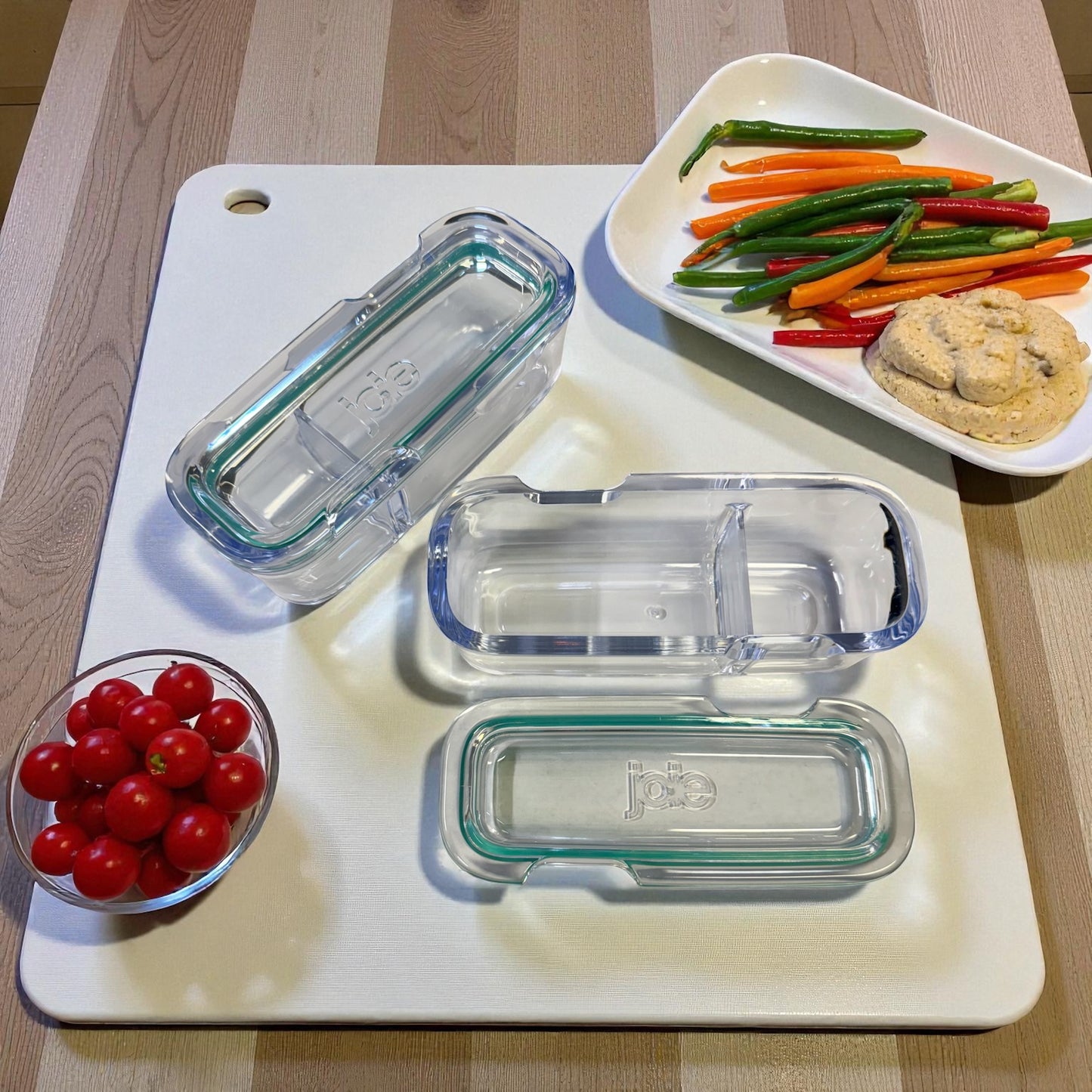 Joie Clear Lunch Snack & Dip - 2 Pack