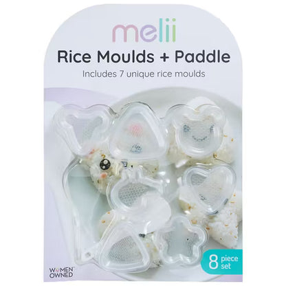 Melii Rice Moulds + Paddle Set