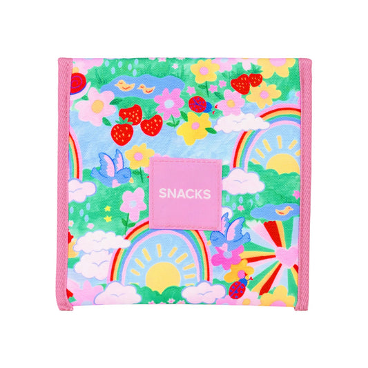 The Somewhere Co Snack Bag - Rainbow Garden