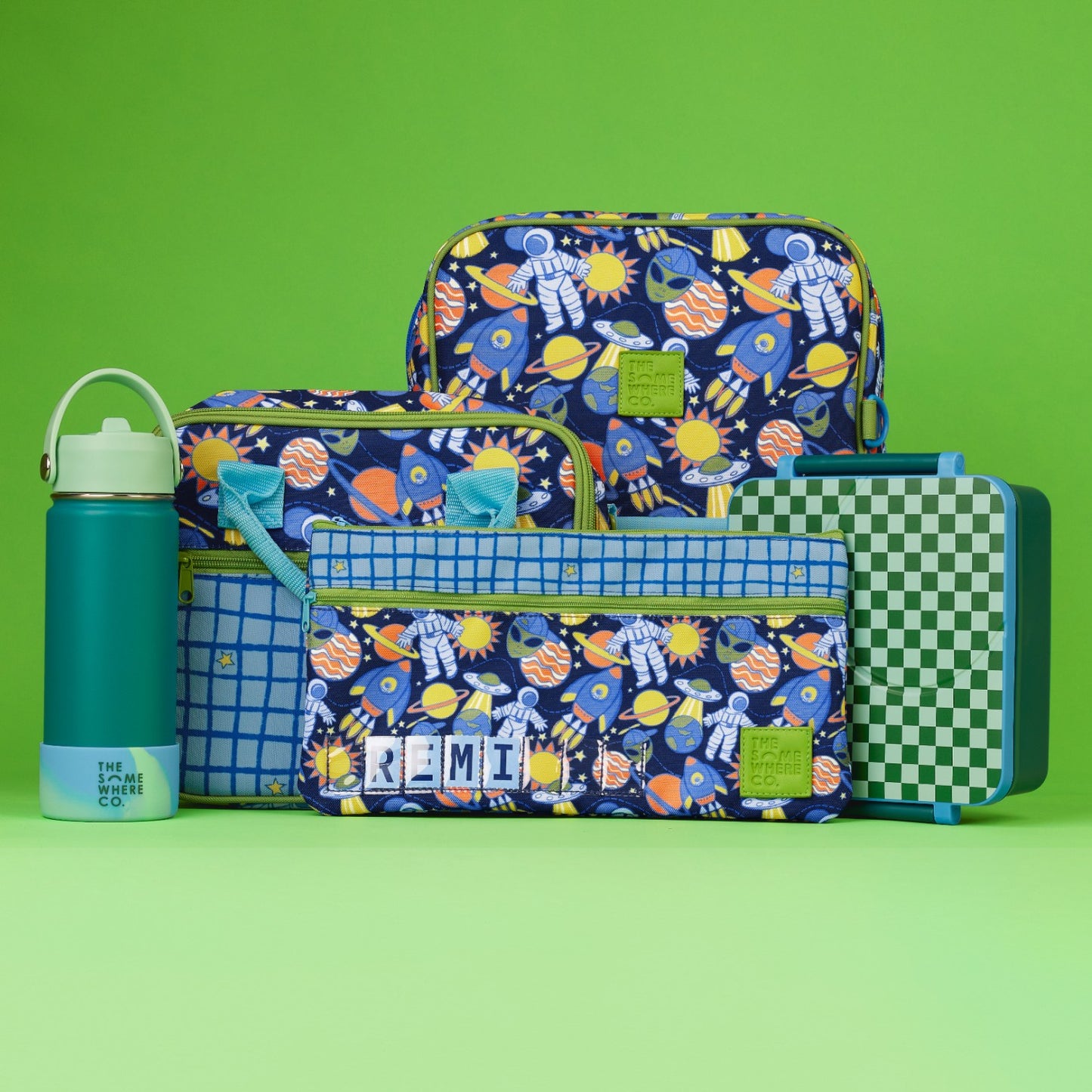 The Somewhere Co Mini ID Pencil Case - Star Patrol