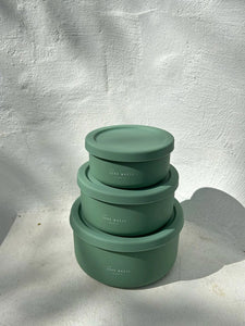 The Zero Waste People Medium Silicone Round Container - Assorted Colours
