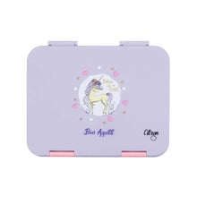 Load image into Gallery viewer, Citron Lunch box Bento Style - 4 compartments with Accessories