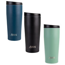 Load image into Gallery viewer, Oasis 600ml Stainless Steel Insulated Travel Mug - Assorted Colours