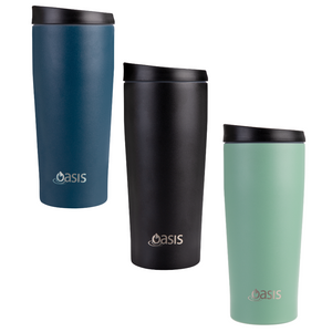 Oasis 600ml Stainless Steel Insulated Travel Mug - Assorted Colours