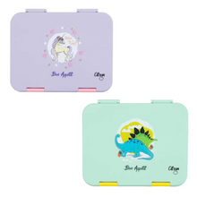 Load image into Gallery viewer, Citron Lunch box Bento Style - 4 compartments with Accessories