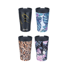 Load image into Gallery viewer, Oasis 350ml Stainless Steel Insulated Travel Cup - Assorted Patterns/Prints
