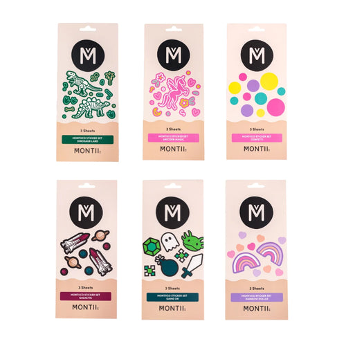 MontiiCo Sticker Sets - Assorted Designs