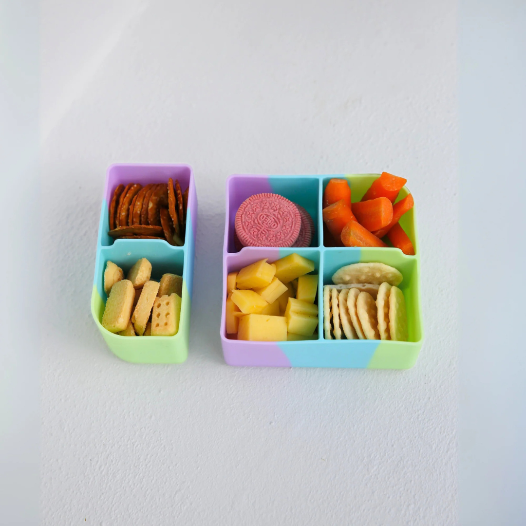 The Zero Waste People Silicone BIG Bento Dividers - Assorted Colours