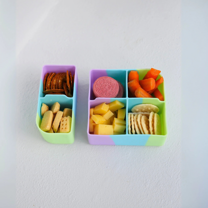 The Zero Waste People Silicone BIG Bento Dividers - Assorted Colours