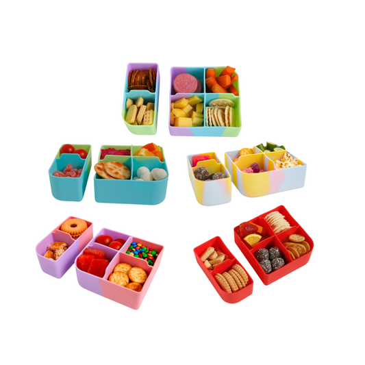 The Zero Waste People Silicone BIG Bento Dividers - Assorted Colours