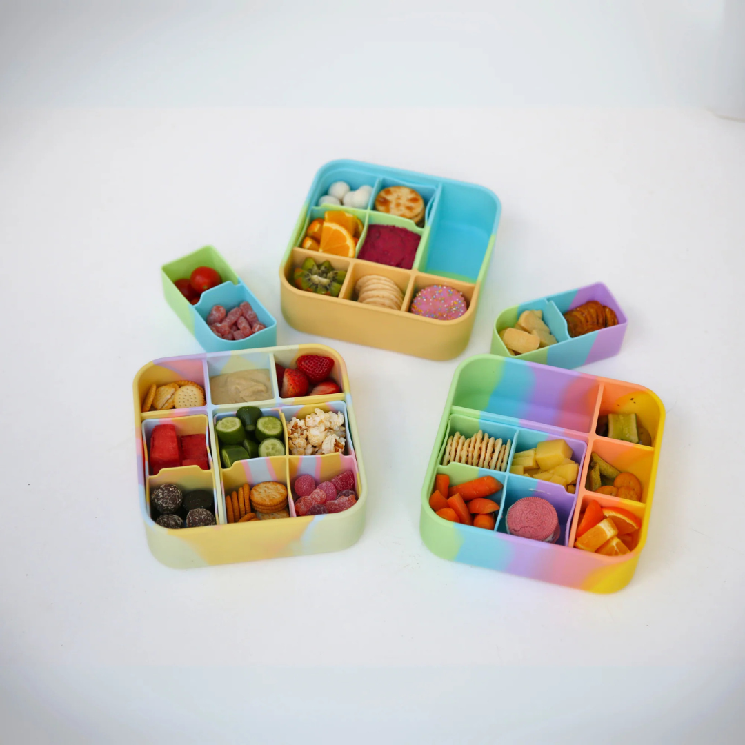 The Zero Waste People Silicone BIG Bento Dividers - Assorted Colours