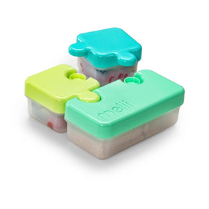 Melii Puzzle Bento Box Containers - Mint