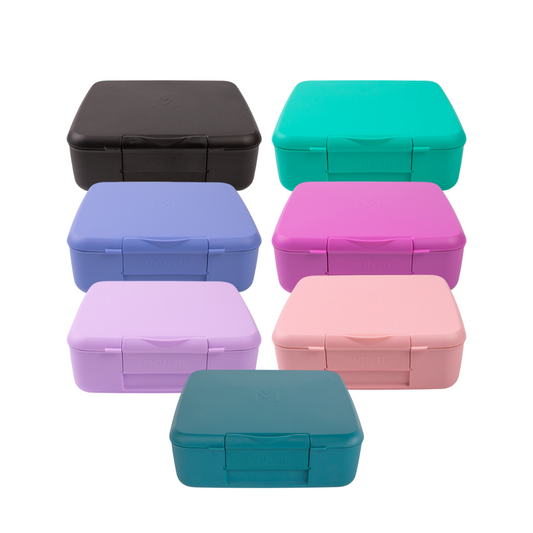 MontiiCo Feast Bento Lunchbox - Assorted Colours