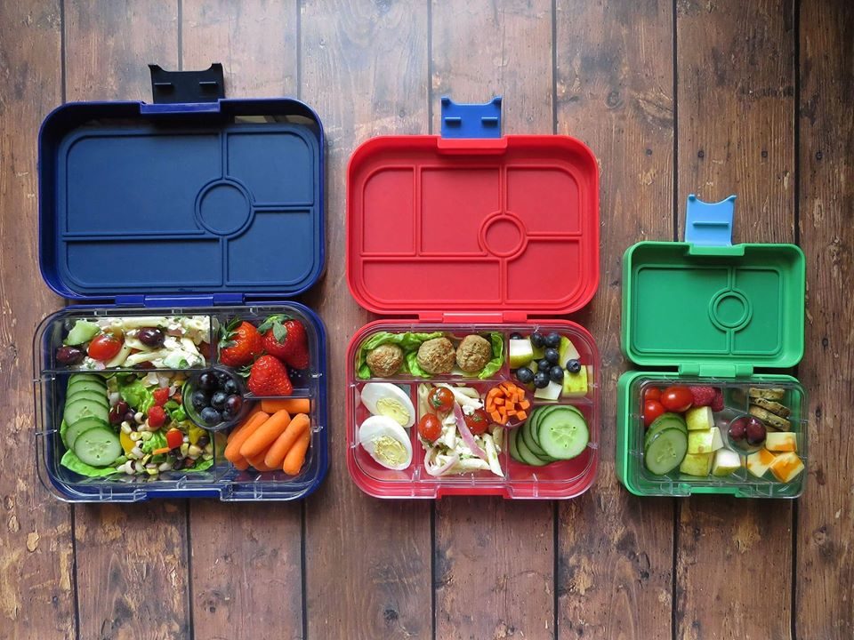 Yumbox Tapas Larger Size (Antibes Blue) Leakproof Bento Lunch Box for Adults, Teens