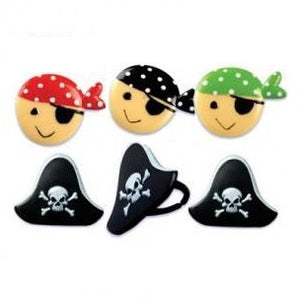 Cupcake Toppers & Food Rings - Choice of Assorted Designs