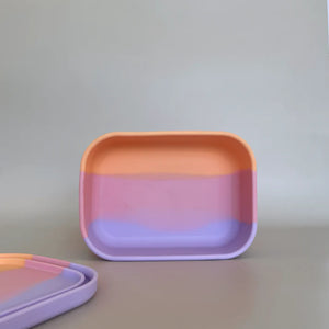 The Zero Waste People Rectangle Silicone Container - Assorted Colours
