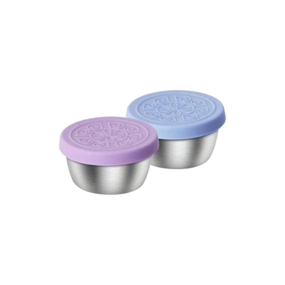 Stainless Steel Dip/Sauce Containers (2 Pack) - Assorted Colours