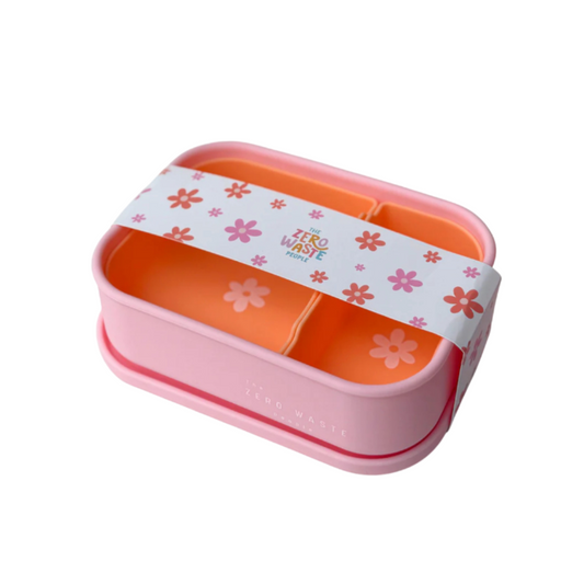 The Zero Waste People Silicone Rectangle & Dividers Bundle - Sunset
