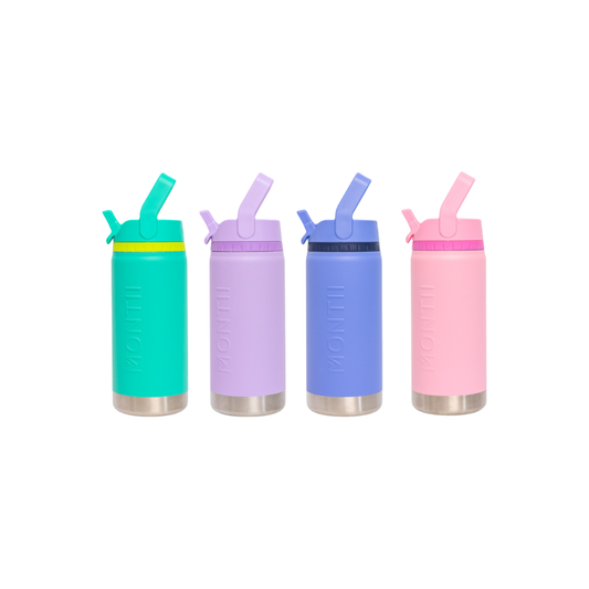 MontiiCo Sport 450ml Drink Bottle - Assorted Colours *PREORDER*