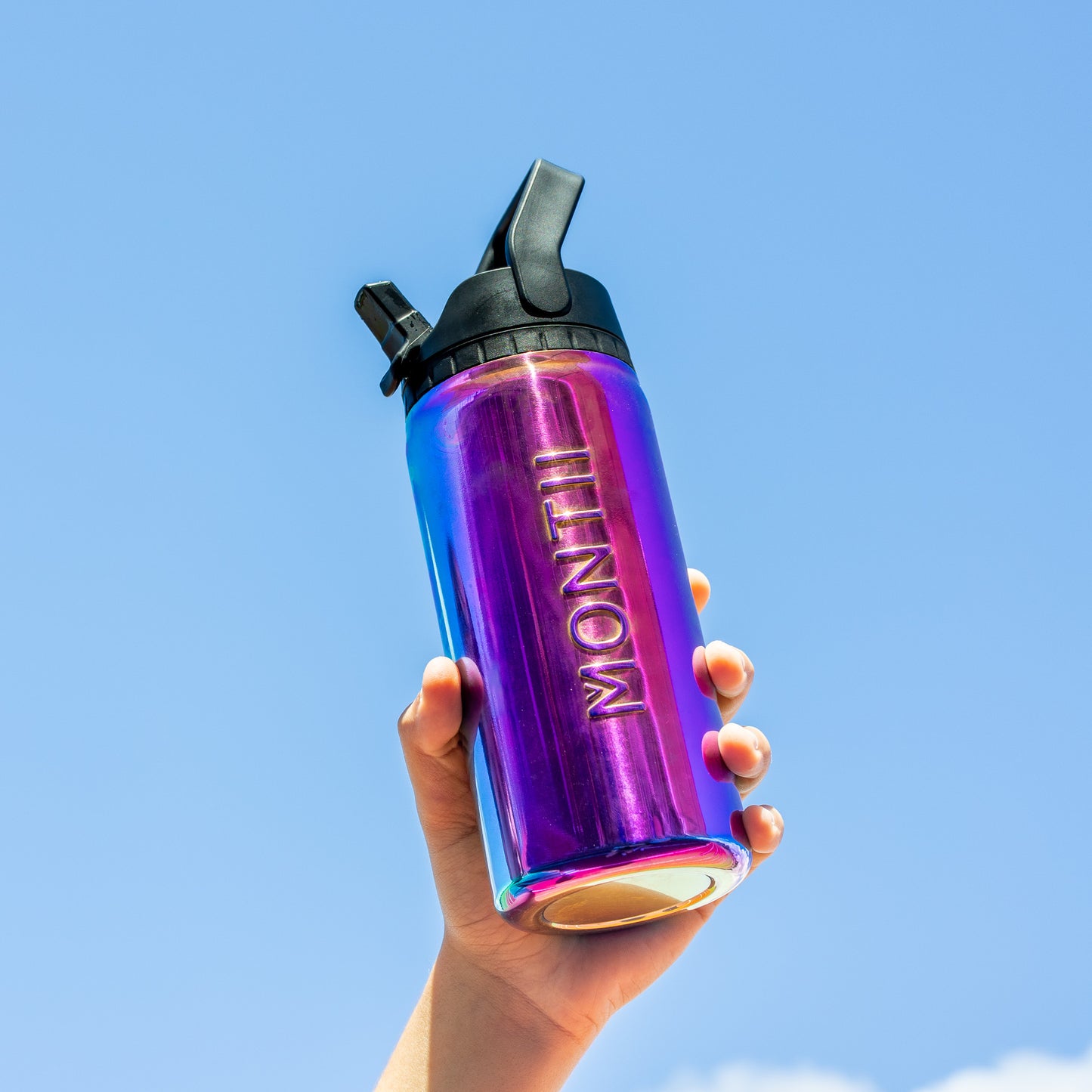 MontiiCo Sport 450ml Drink Bottle - Rainbow