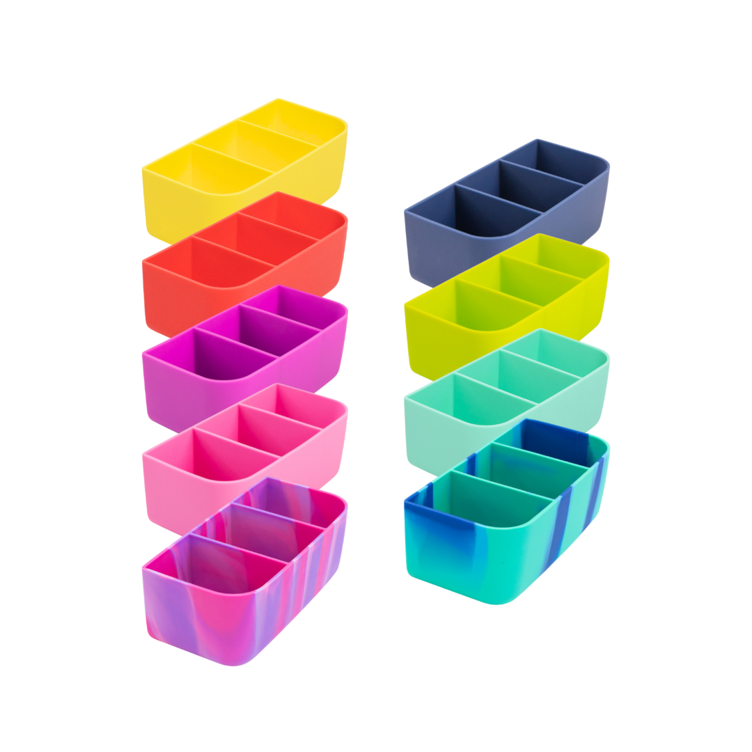 MontiiCo Bite Bento Tray - Assorted Colours