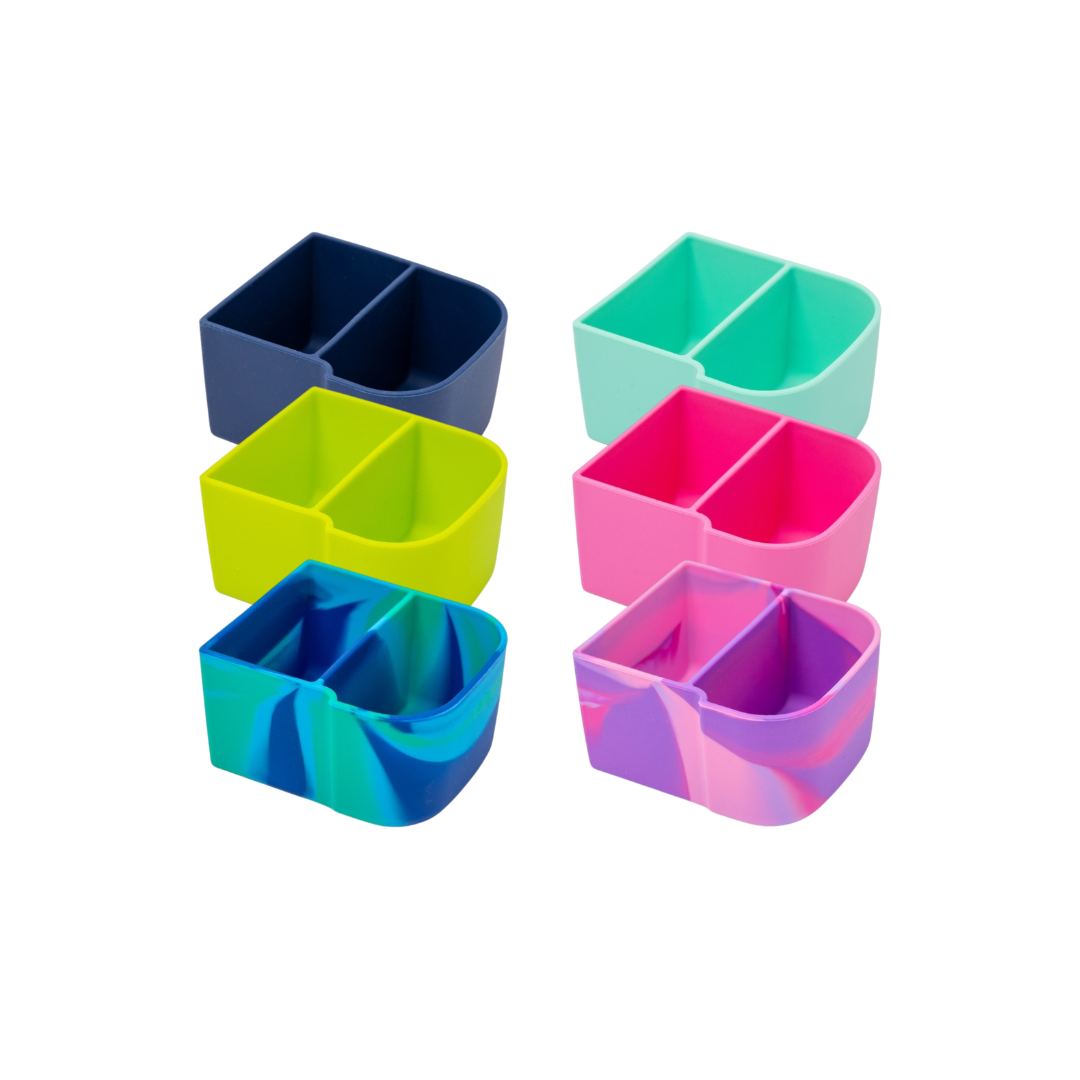 MontiiCo Snack Bento Tray - Assorted Colours