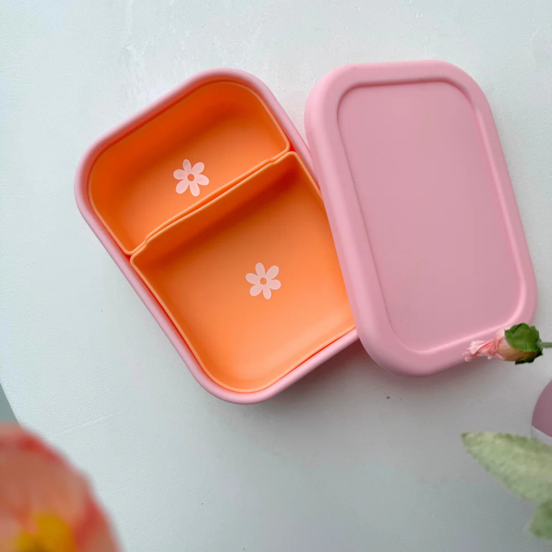 The Zero Waste People Silicone Rectangle & Dividers Bundle - Sunset