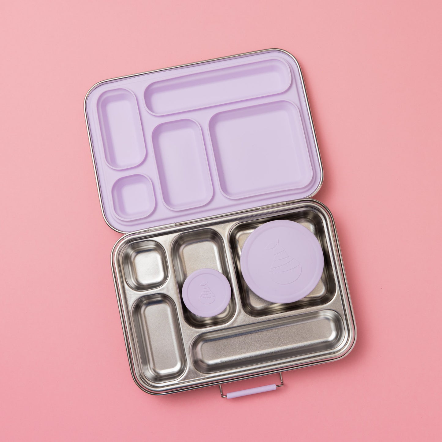 Nudie Rudie Stainless Steel Bento 5 Lunchbox - Assorted Colours