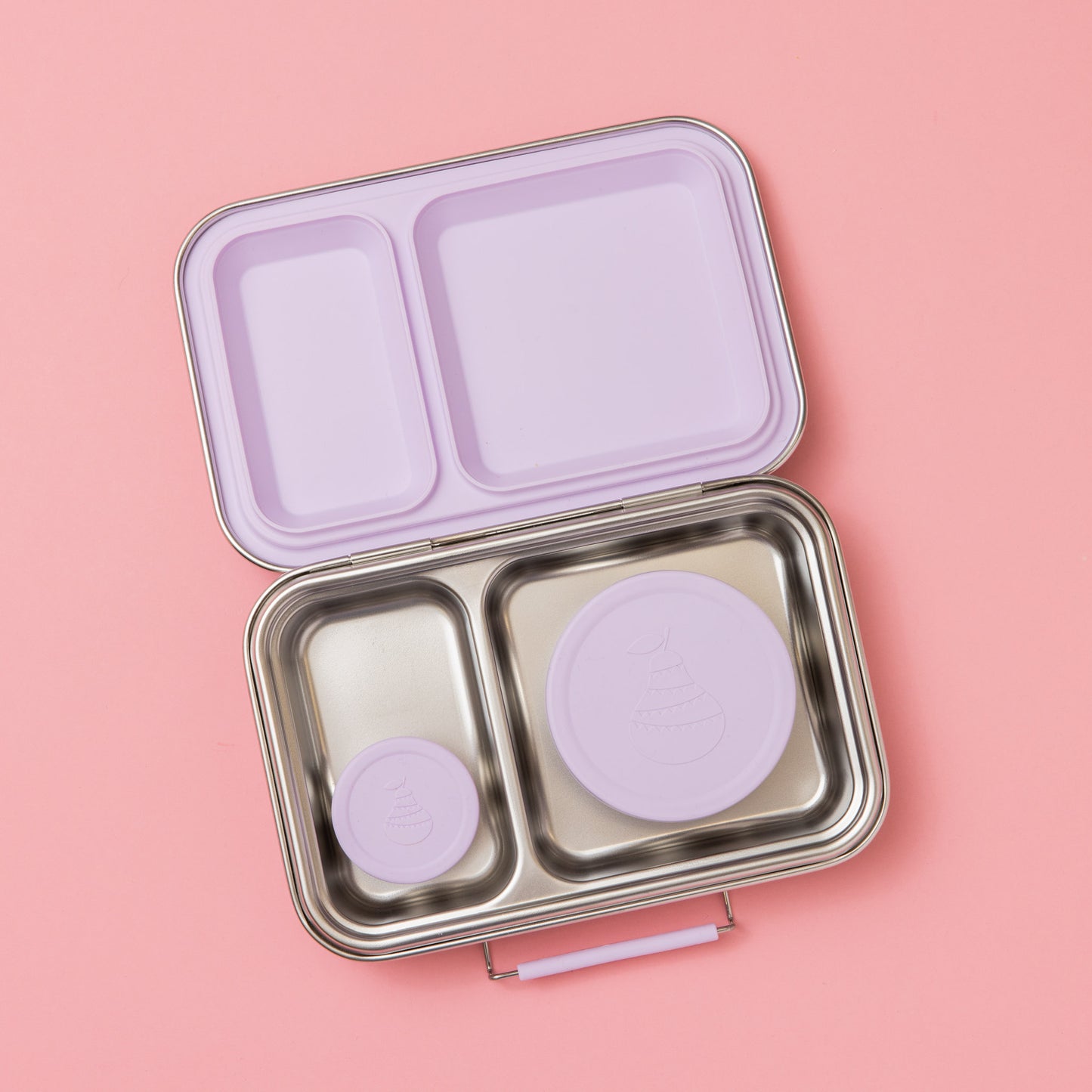 Nudie Rudie Stainless Steel Bento 2 Lunchbox - Assorted Colours