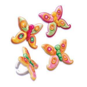 Cupcake Toppers & Food Rings - Choice of Assorted Designs