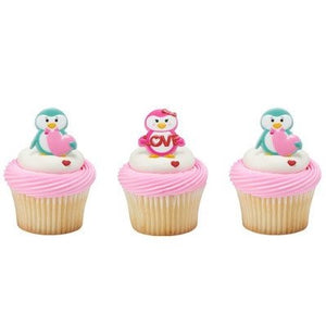 Cupcake Toppers & Food Rings - Choice of Assorted Designs