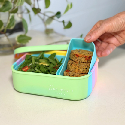 The Zero Waste People Silicone Rectangle Dividers - Assorted Colours