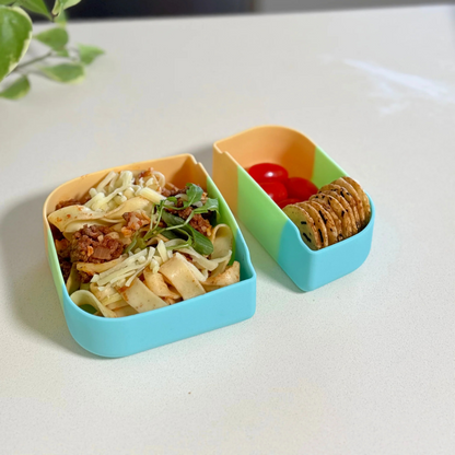 The Zero Waste People Silicone Rectangle Dividers - Assorted Colours