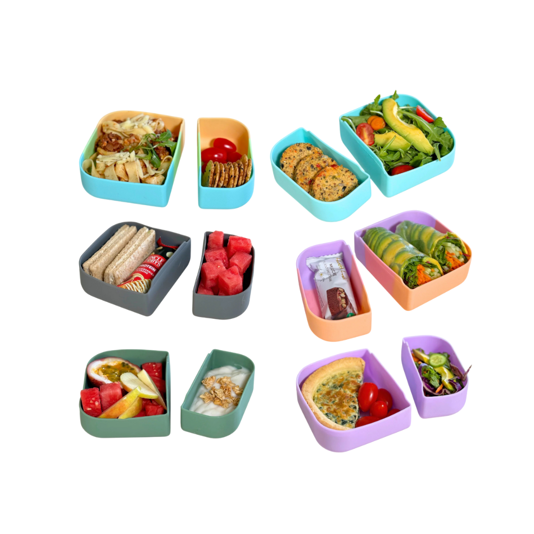 The Zero Waste People Silicone Rectangle Dividers - Assorted Colours
