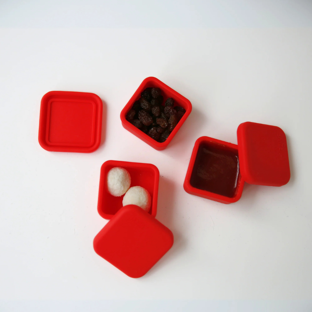 The Zero Waste People Silicone Sauce Pots - Assorted Colours