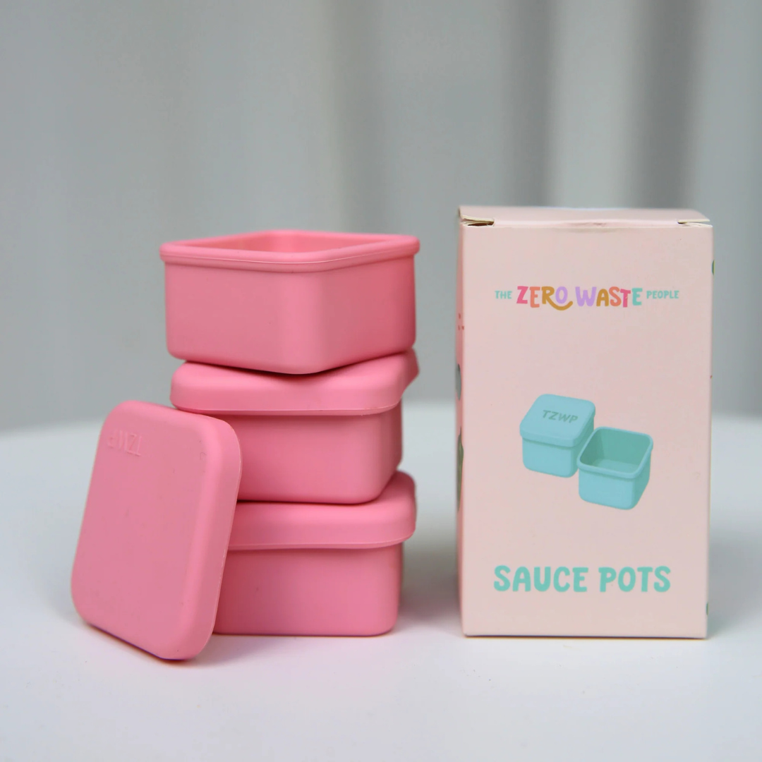 The Zero Waste People Silicone Sauce Pots - Assorted Colours
